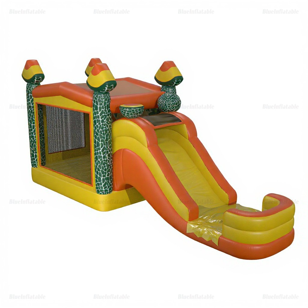 Cantaloupe Inflatable Bounce House & Water Slide Combo - Image 5