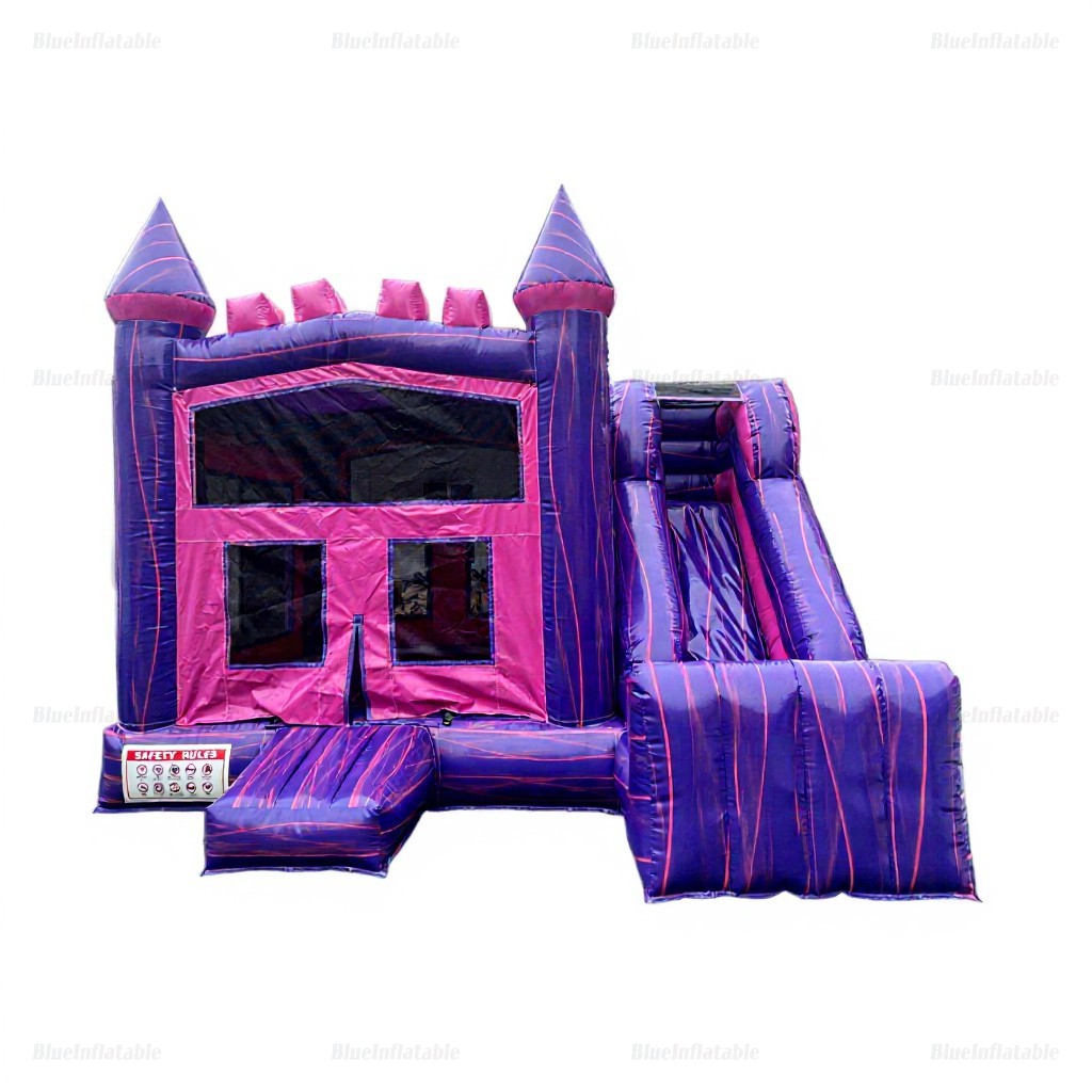 Inflatable Backyard Bounce House with Slide Combo