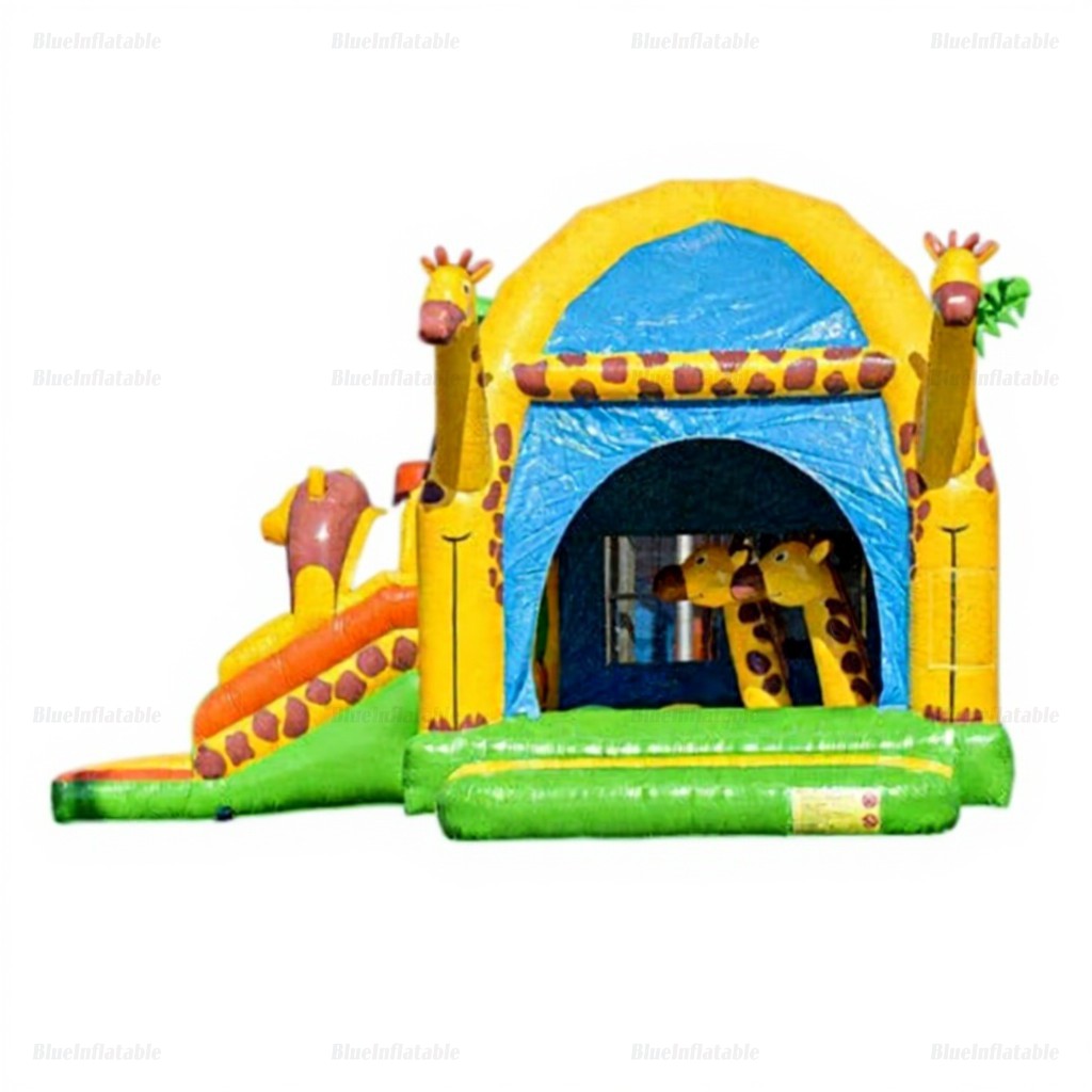 Giraffe Inflatable Bounce House with Slide, Eco-Friendly - Image 2