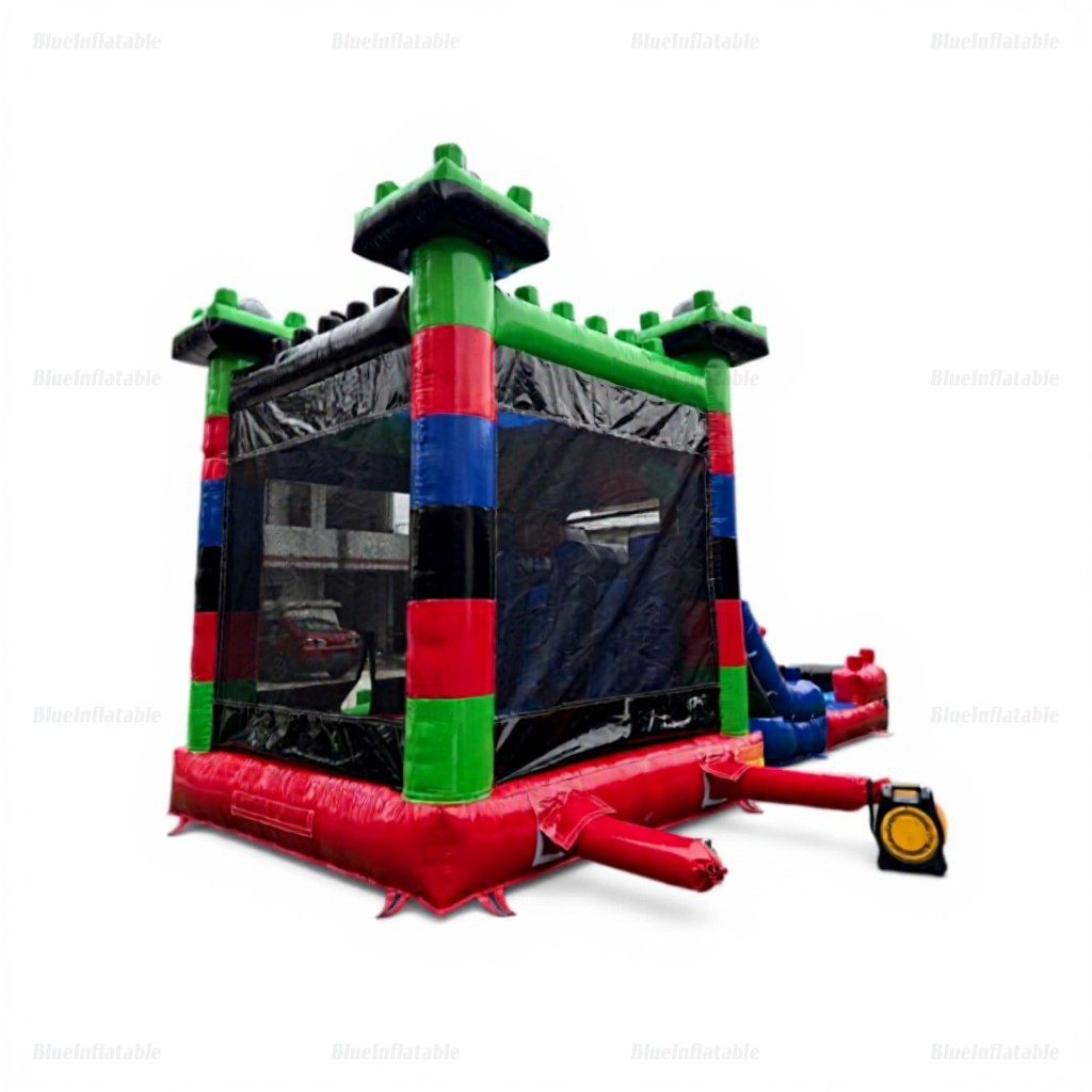 Block Combo Inflatable Water Slide & Bounce House Rental - Image 5