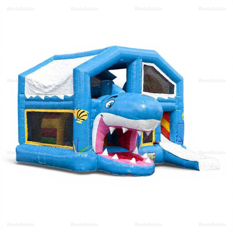Shark Inflatable Bounce House & Water Slide Combo