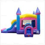 Large Inflatable Bounce House with Slide for Parties