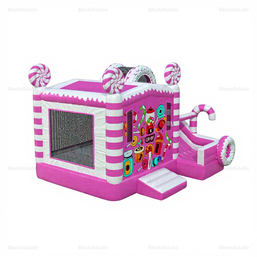 Candy Land Bounce House & Slide Combo Rental - Image 5