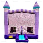 Castle Inflatable Bounce House with Slide and Hoop