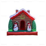 Christmas Tree & Snowman Inflatable Bounce House Rental