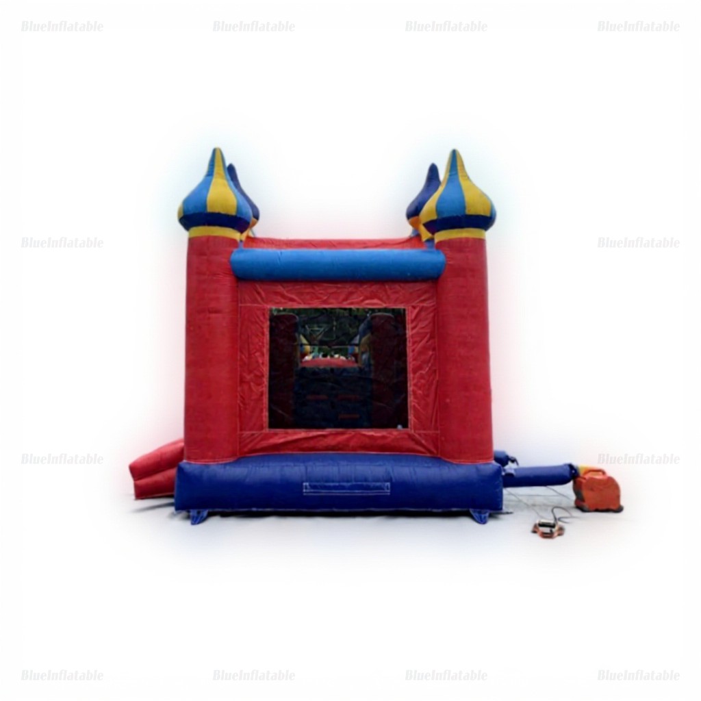 Circus Inflatable Wet & Dry Bounce House Slide Combo - Image 3