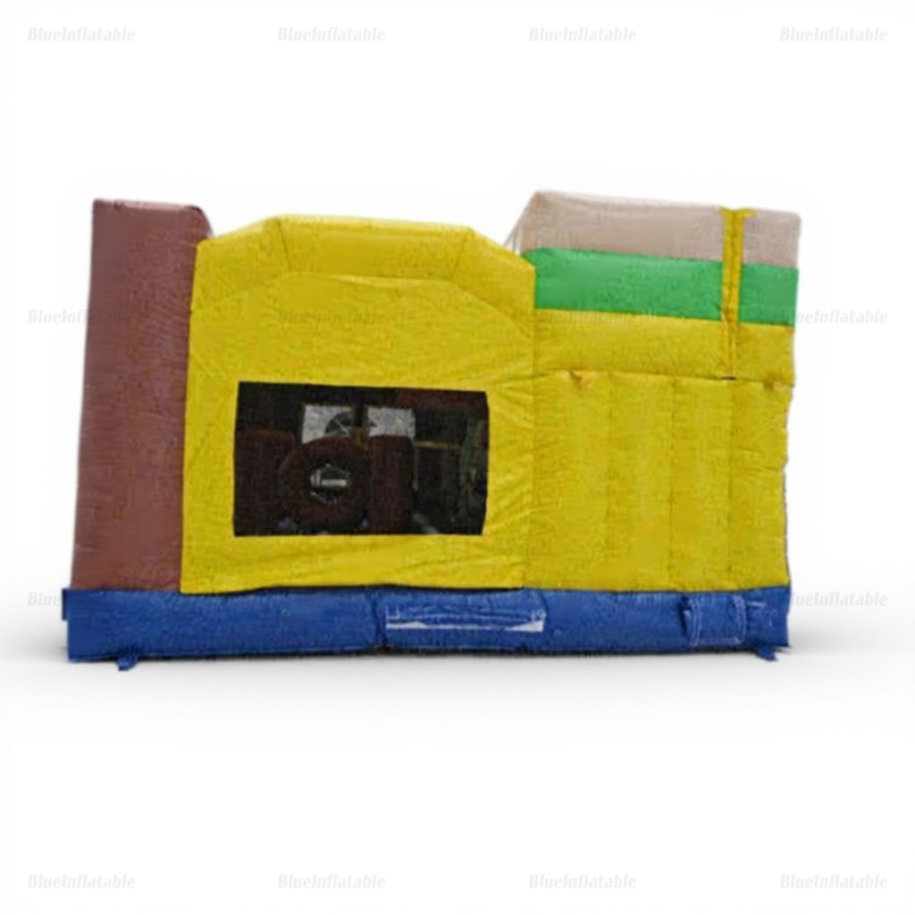 Pirate Inflatable Bounce House with Slide for Kids - Image 3