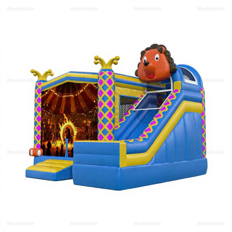 Circus Clown Combo Bounce House and Slide
