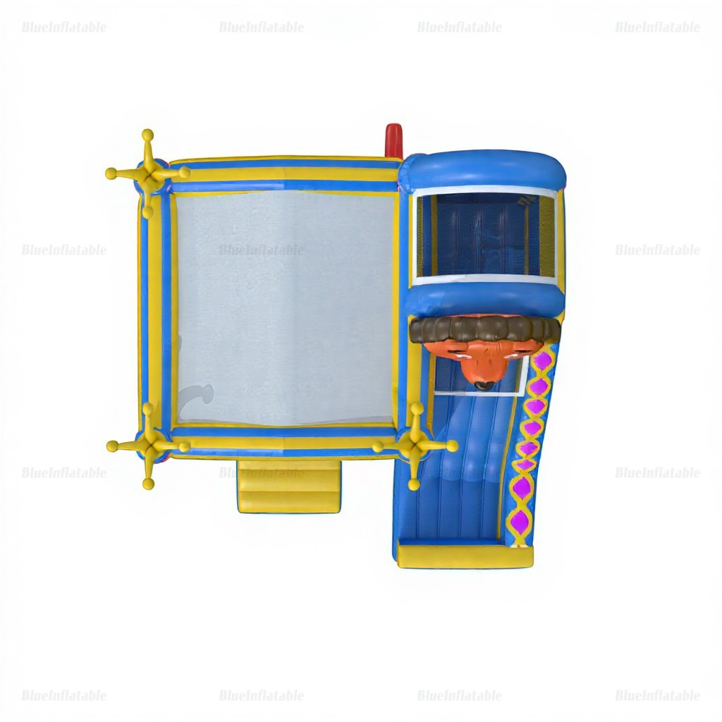 Circus Clown Combo Bounce House and Slide - Image 3