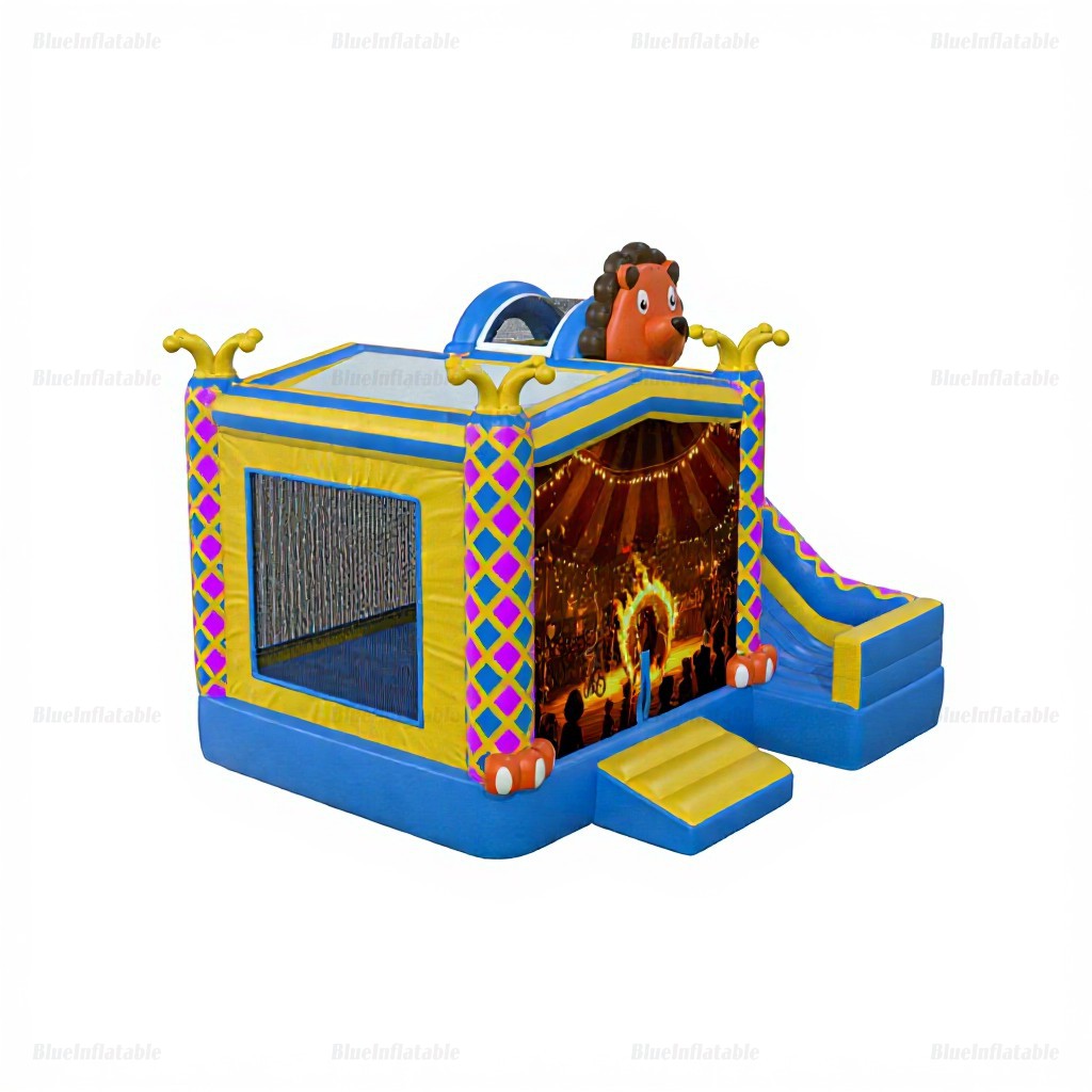 Circus Clown Combo Bounce House and Slide - Image 5