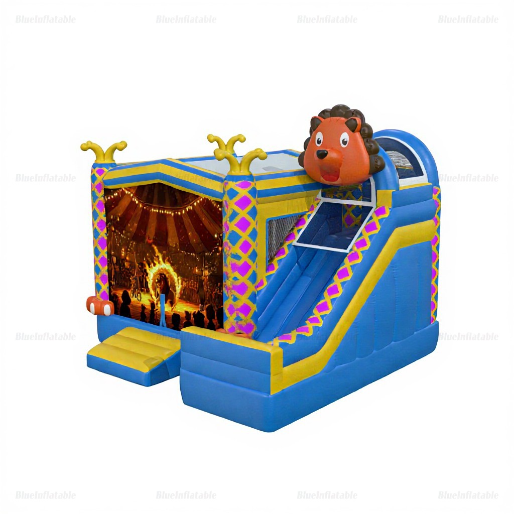 Circus Clown Combo Bounce House and Slide - Image 6