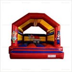 Circus Clown Elephant Inflatable Bounce House