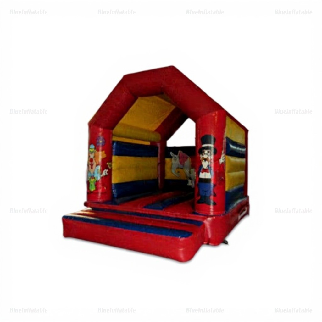 Circus Clown Elephant Inflatable Bounce House - Image 2