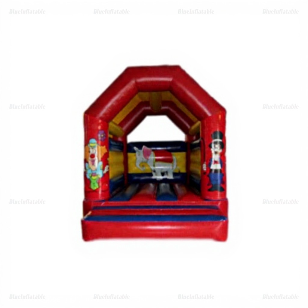 Circus Clown Elephant Inflatable Bounce House - Image 3