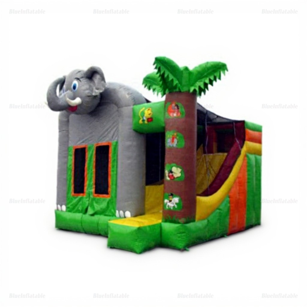 Commercial Inflatable Water Slide with Custom Hand Painting