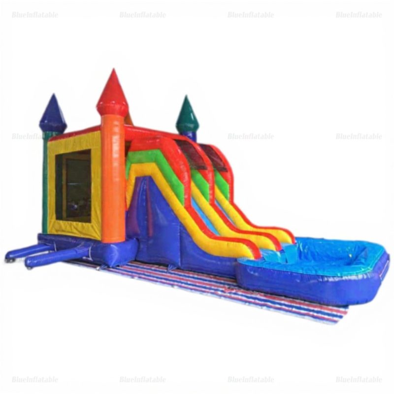 Commercial Indoor Inflatable Bouncer Slide with Pool