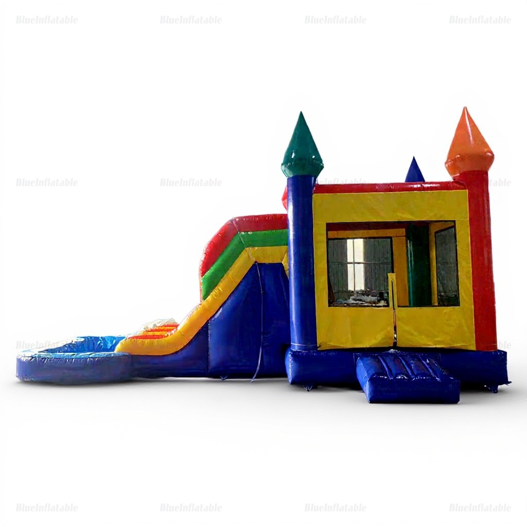 Commercial Indoor Inflatable Bouncer Slide with Pool - Image 3