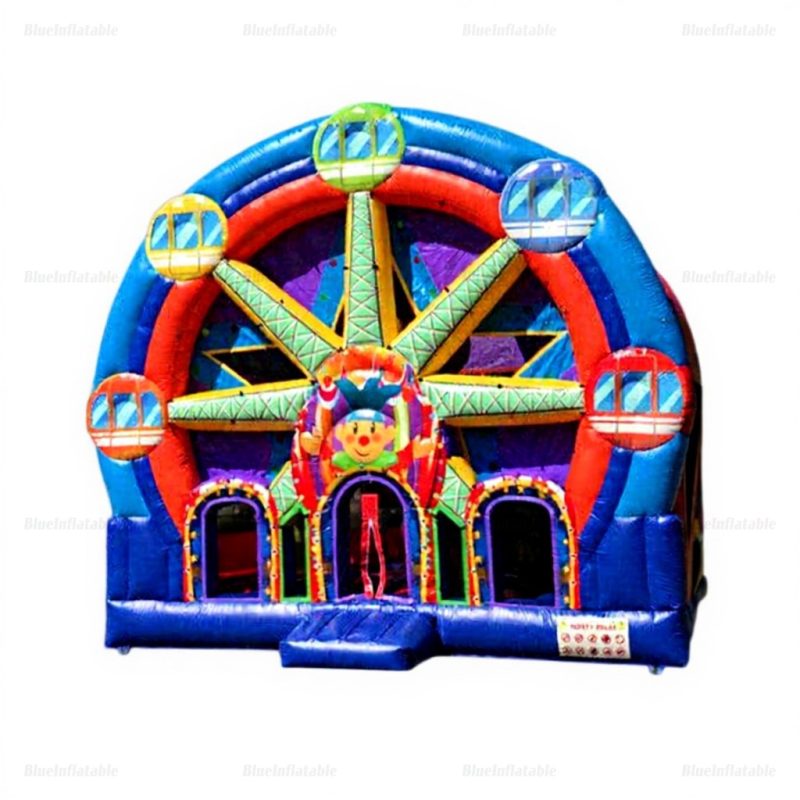 Ferris Wheel Commercial Inflatable Bounce House Combo