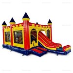Commercial Inflatable Bounce House with Slide Combo