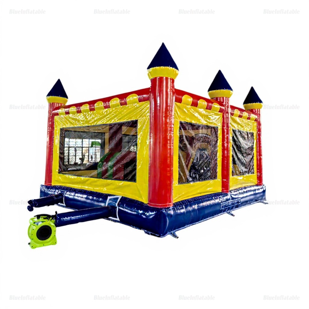 Commercial Inflatable Bounce House with Slide Combo - Image 4