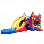 Commercial Bounce House & Water Slide Combo with Pool