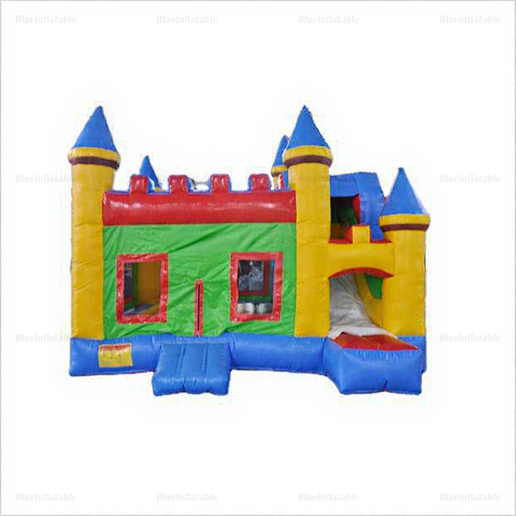 Custom Logo Inflatable Castle Slide Bounce House - Image 2