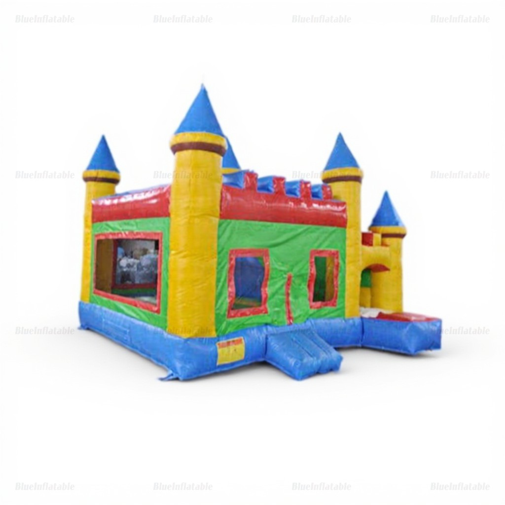 Custom Logo Inflatable Castle Slide Bounce House - Image 3