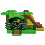 Dinosaur Jungle Inflatable Bounce House & Slide Rental