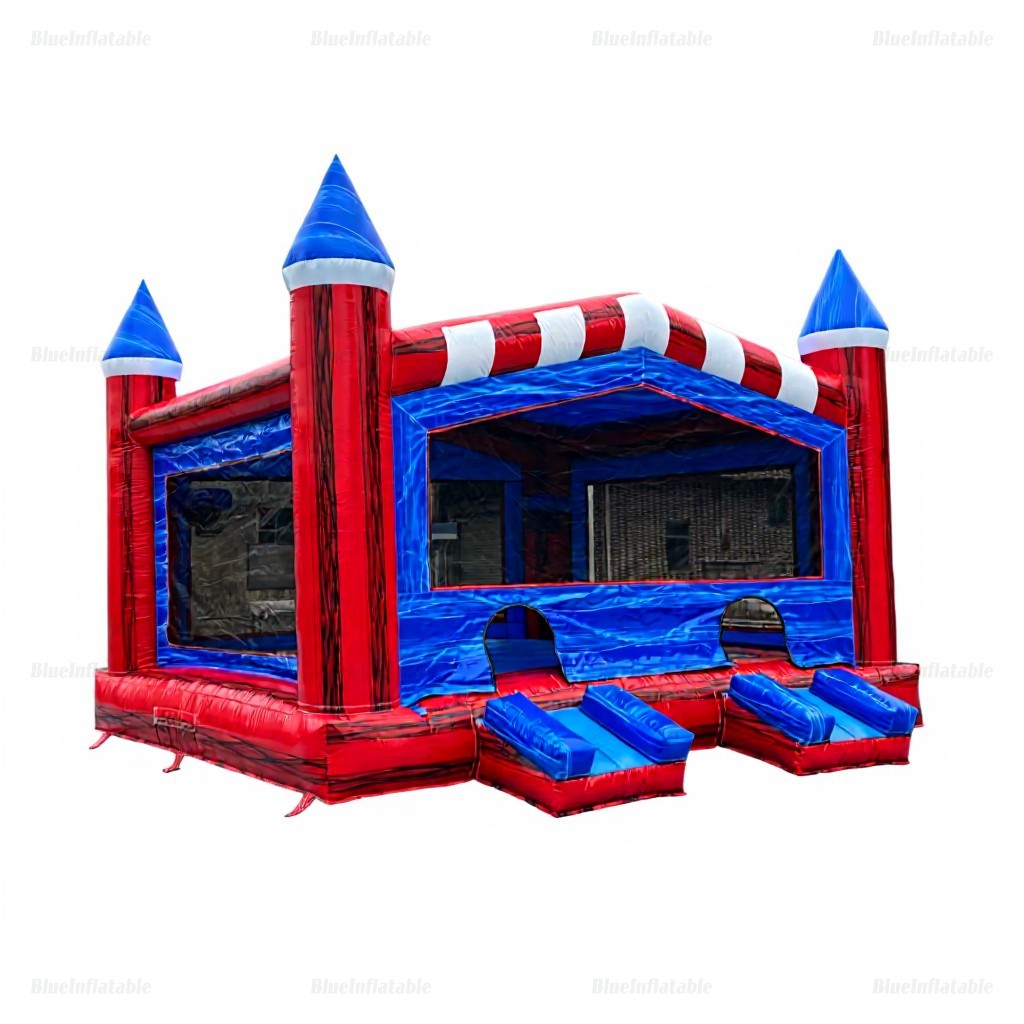 Double Entry Inflatable Bounce House Playground Rental