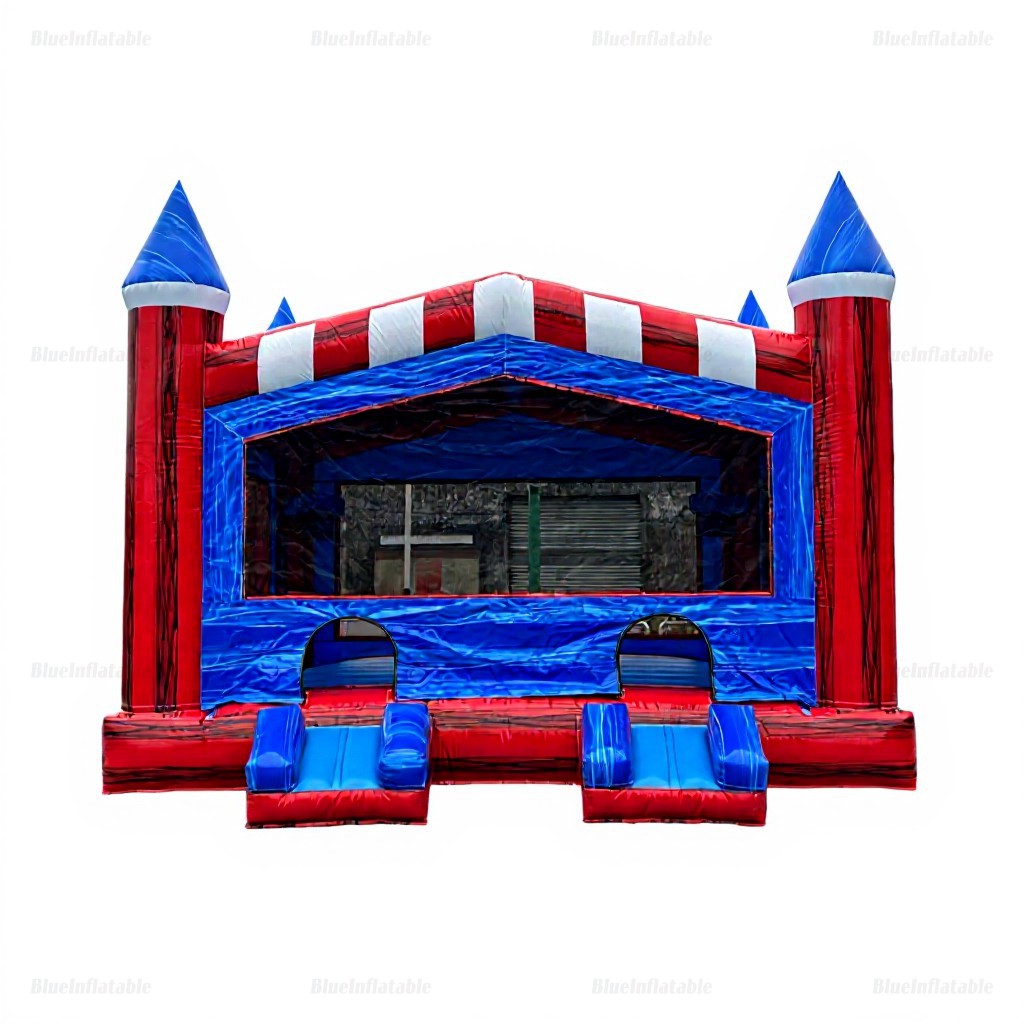 Double Entry Inflatable Bounce House Playground Rental - Image 7