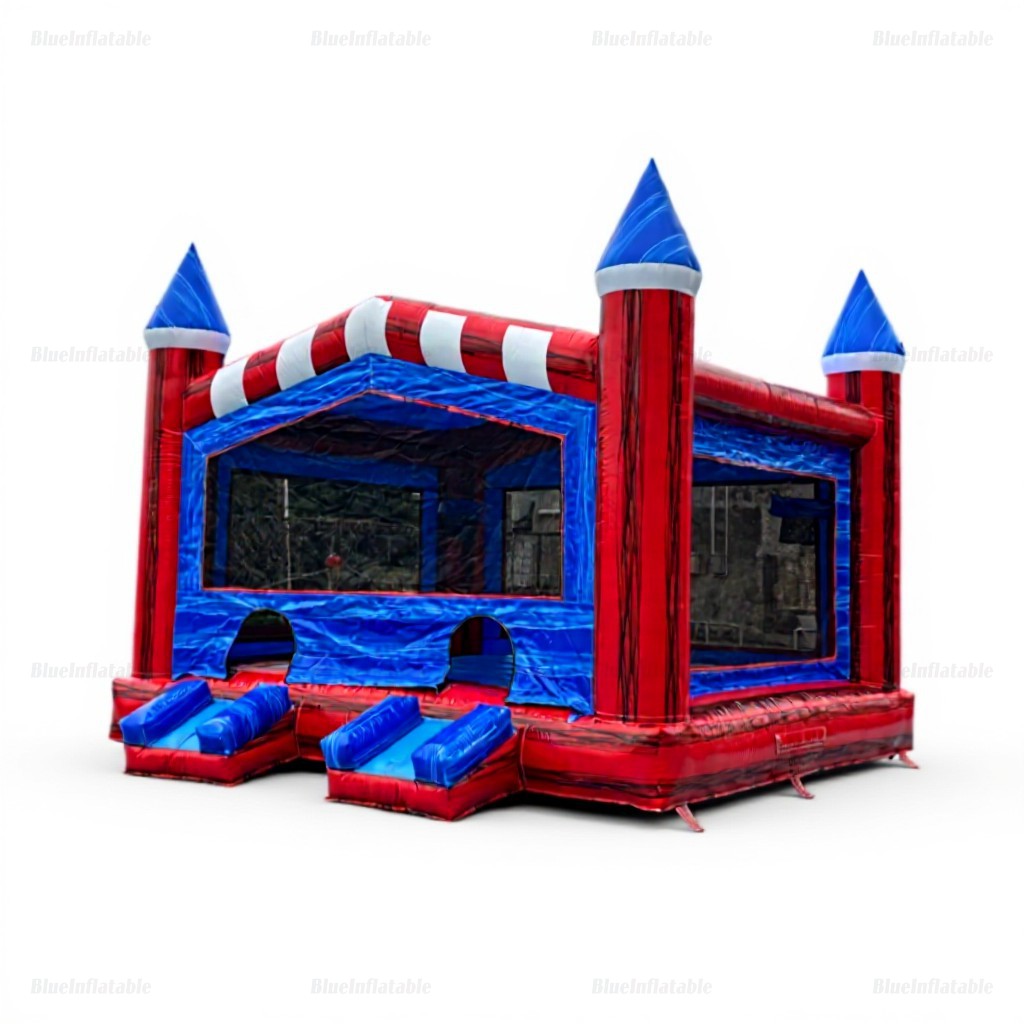 Double Entry Inflatable Bounce House Playground Rental - Image 8