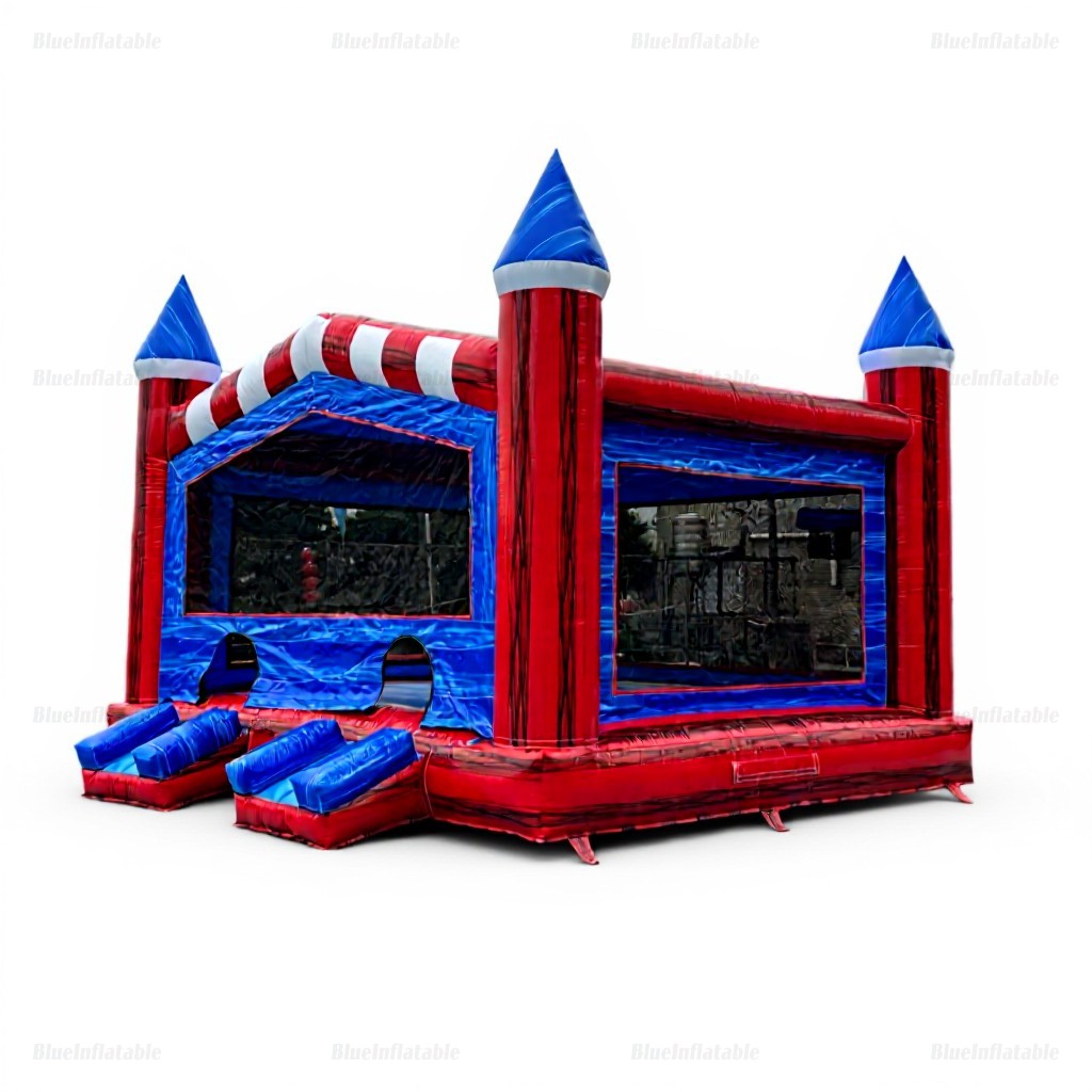 Double Entry Inflatable Bounce House Playground Rental - Image 9