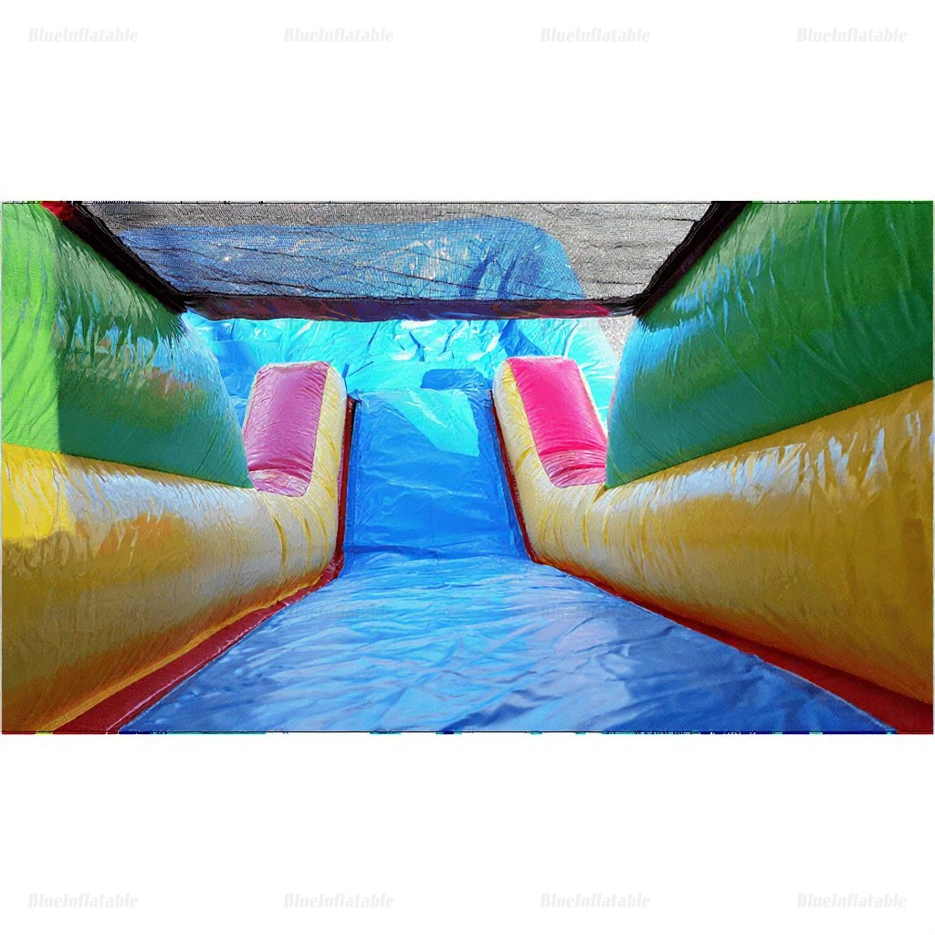 Dual Lane Inflatable Water Slide & Bounce House - Image 4