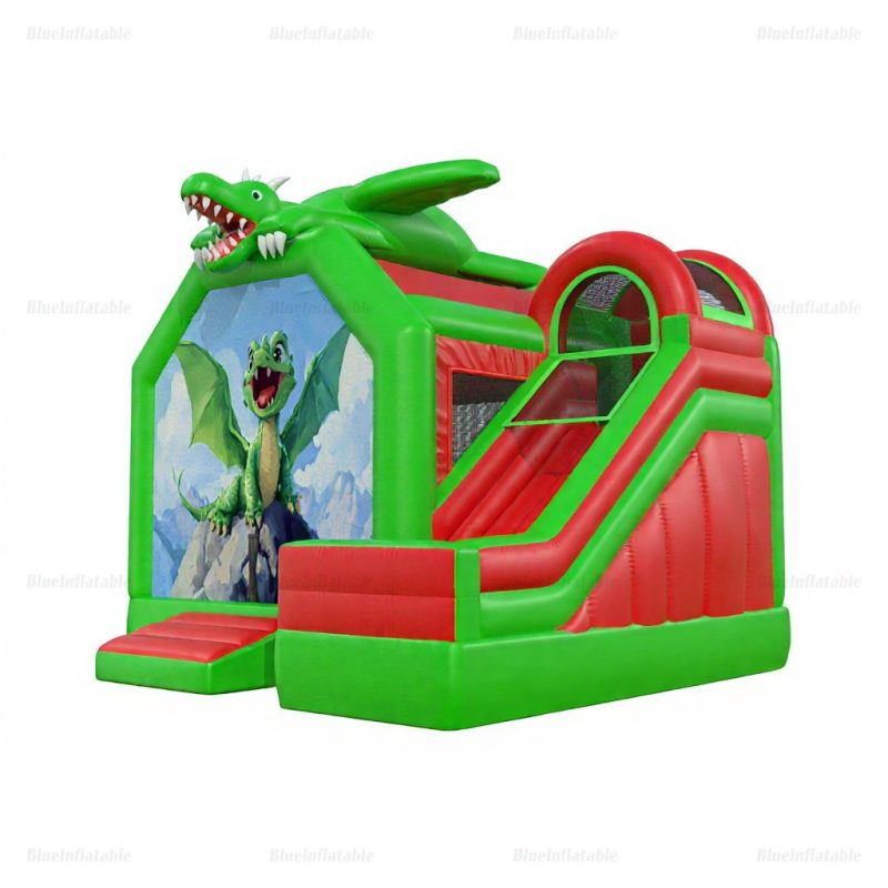 Dragon Bounce House & Slide Combo Rental