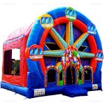 Ferris Wheel Inflatable Water Slide & Bounce House Combo