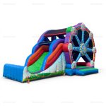Ferris Wheel Inflatable Bounce House & Slide Combo