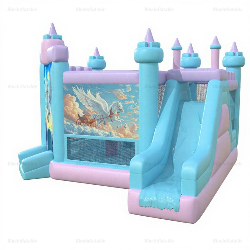 Pegasus Inflatable Bounce House & Water Slide Combo