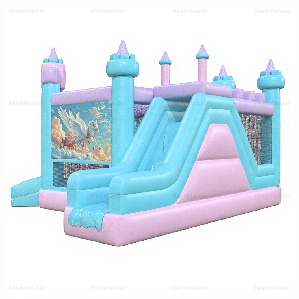 Pegasus Inflatable Bounce House & Water Slide Combo - Image 2