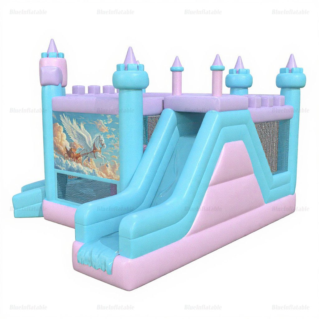 Pegasus Inflatable Bounce House & Water Slide Combo - Image 7