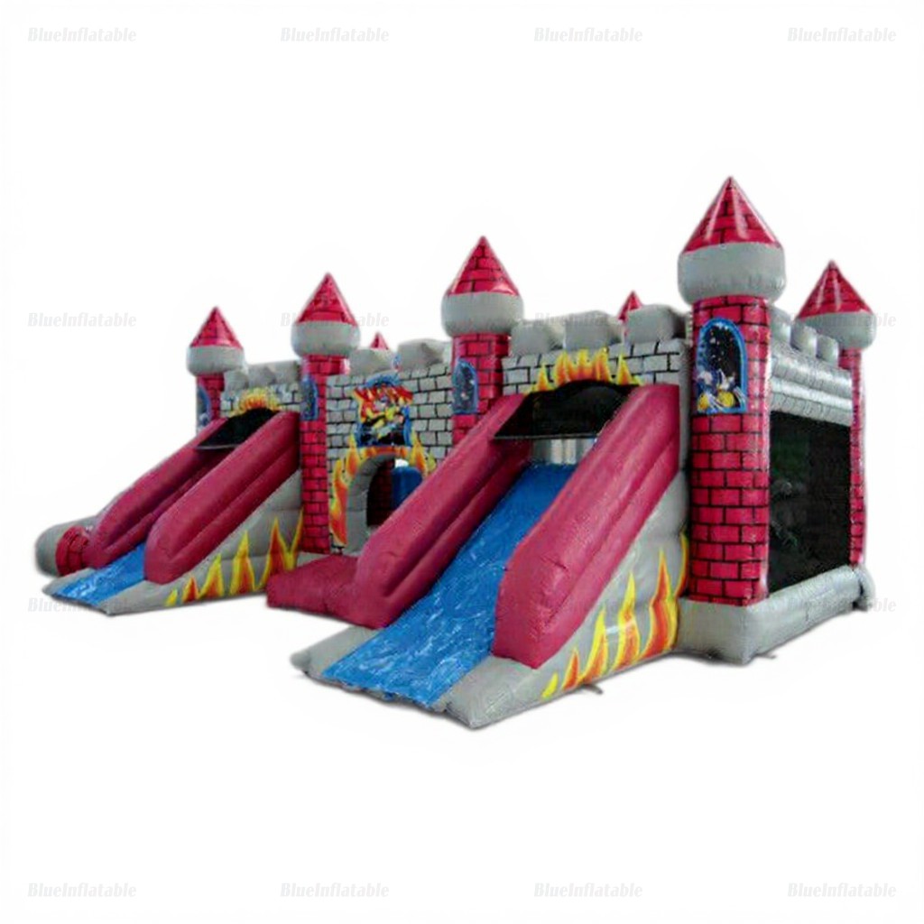 Medium Inflatable PVC Castle Bounce House - Image 2
