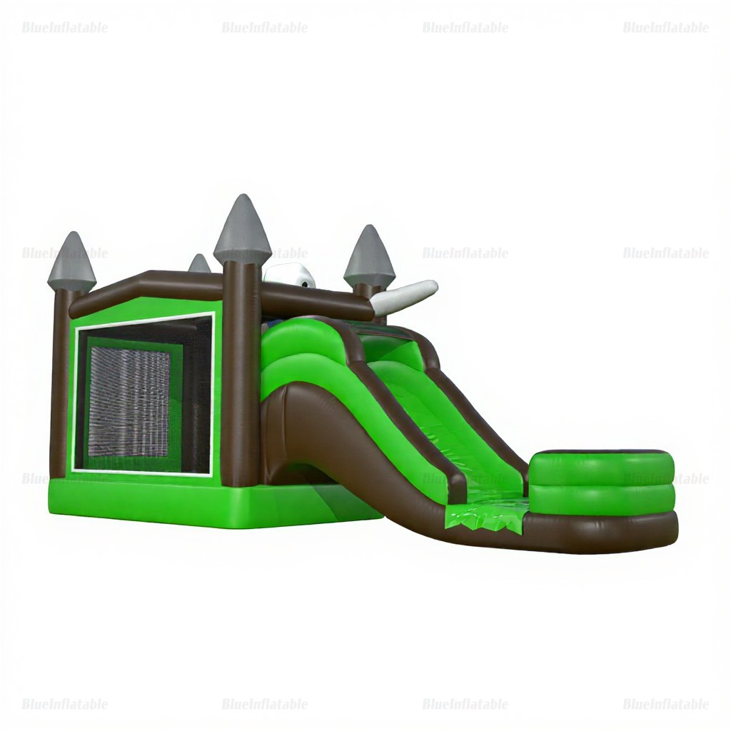 Commercial Inflatable Water Slide & Bounce House Combo - Image 2