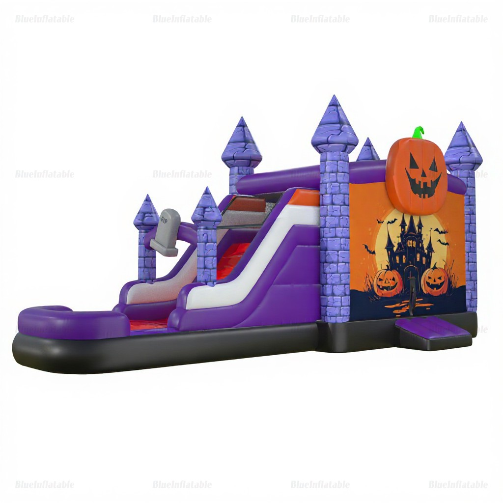 Halloween Bounce House & Water Slide Combo Rental - Image 2