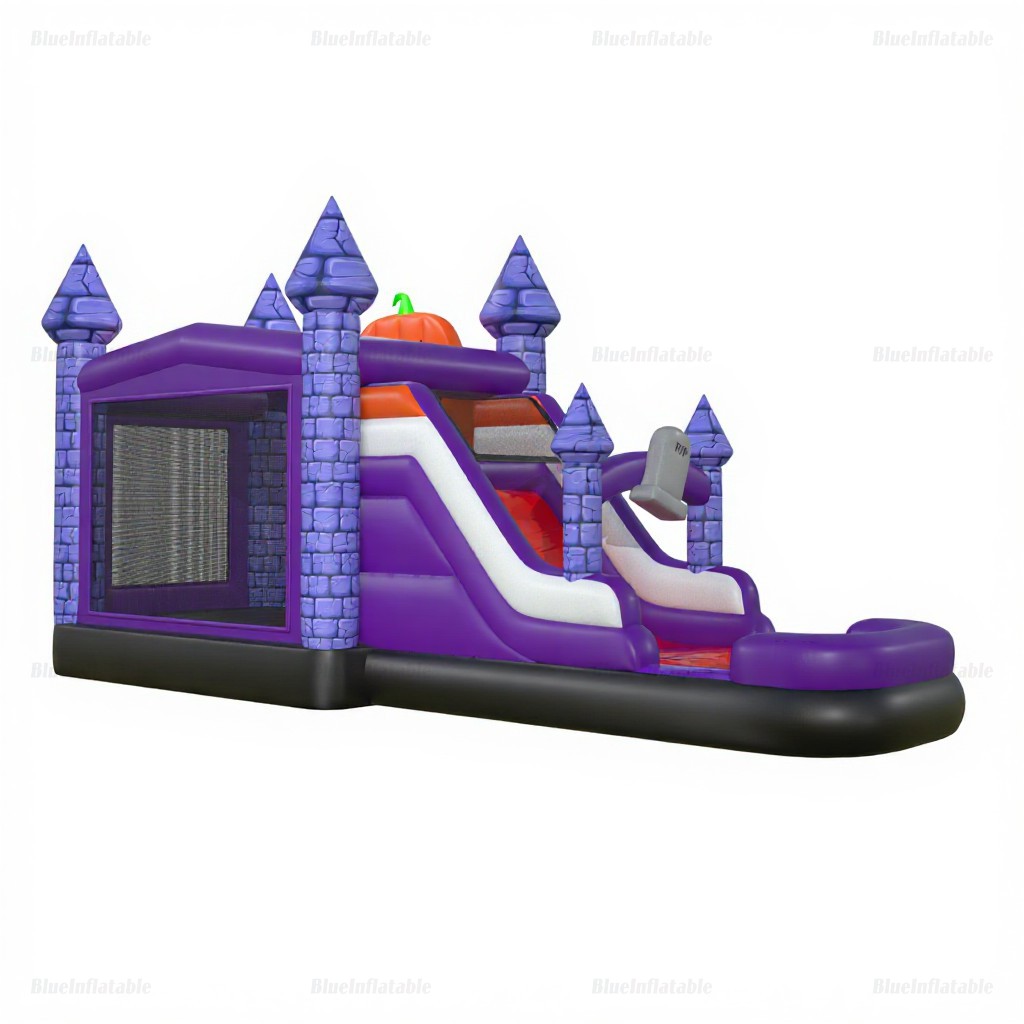 Halloween Bounce House & Water Slide Combo Rental - Image 3