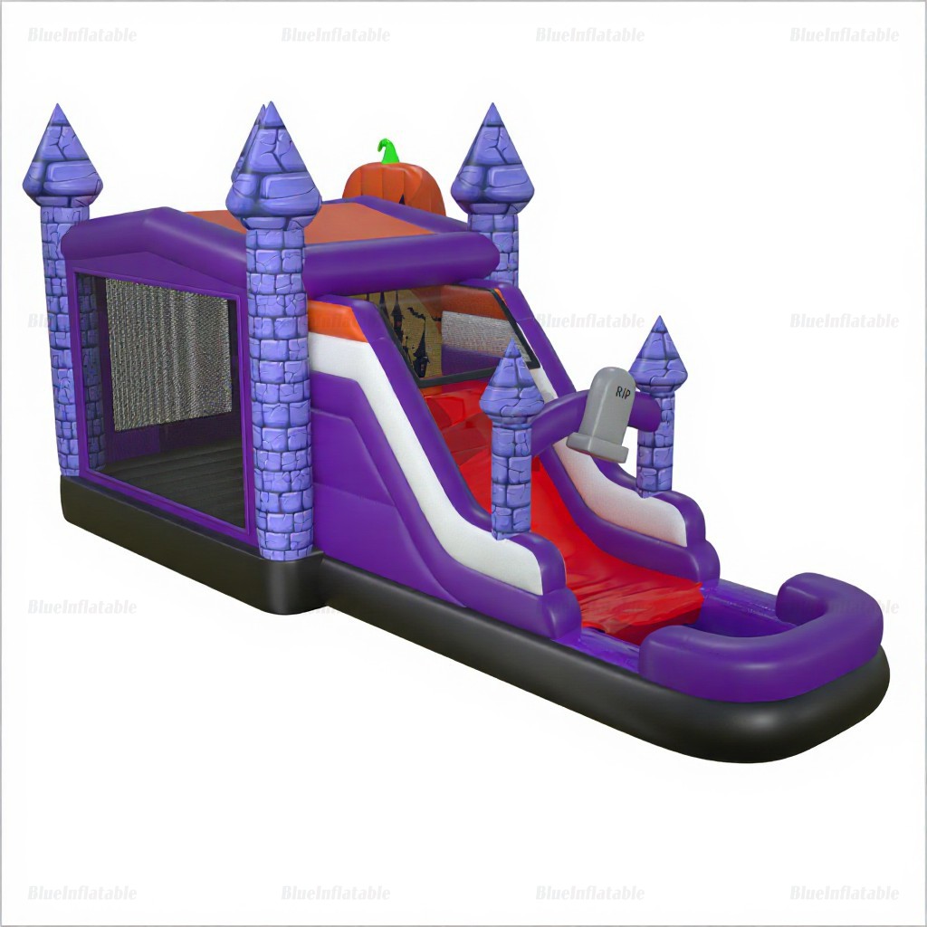 Halloween Bounce House & Water Slide Combo Rental - Image 6