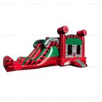 Castle Bounce House with Slide & Basketball Hoop