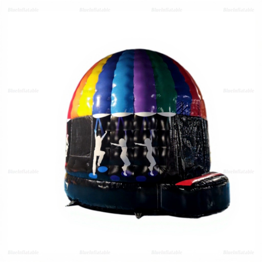Inflatable Music Bounce Castle with Disco Lights - Image 2