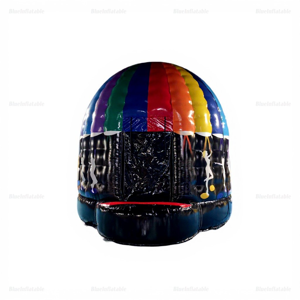 Inflatable Music Bounce Castle with Disco Lights - Image 4