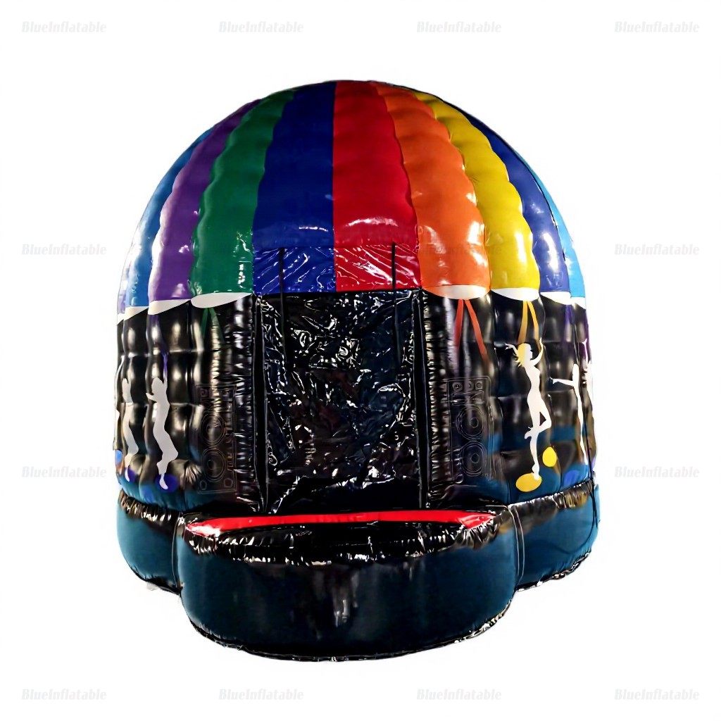Inflatable Music Bounce Castle with Disco Lights - Image 5