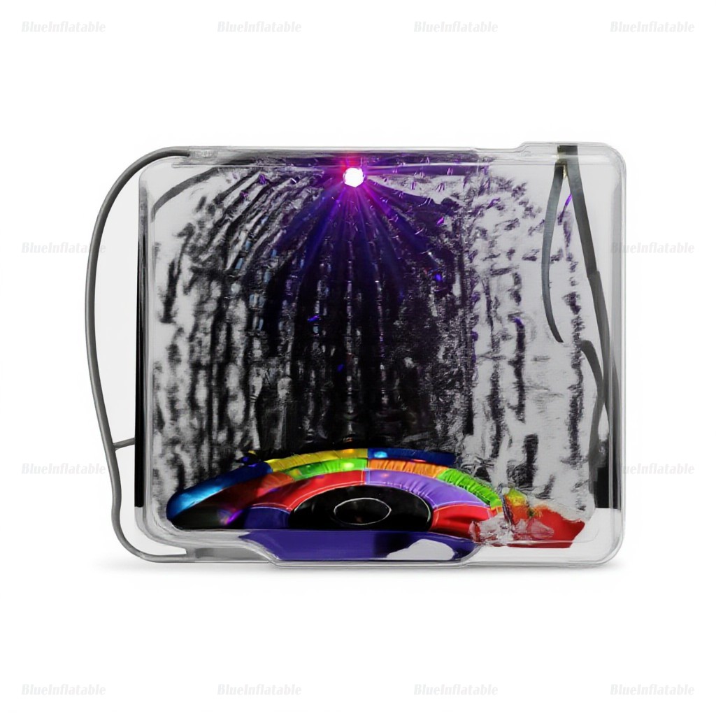 Inflatable Music Bounce Castle with Disco Lights - Image 7