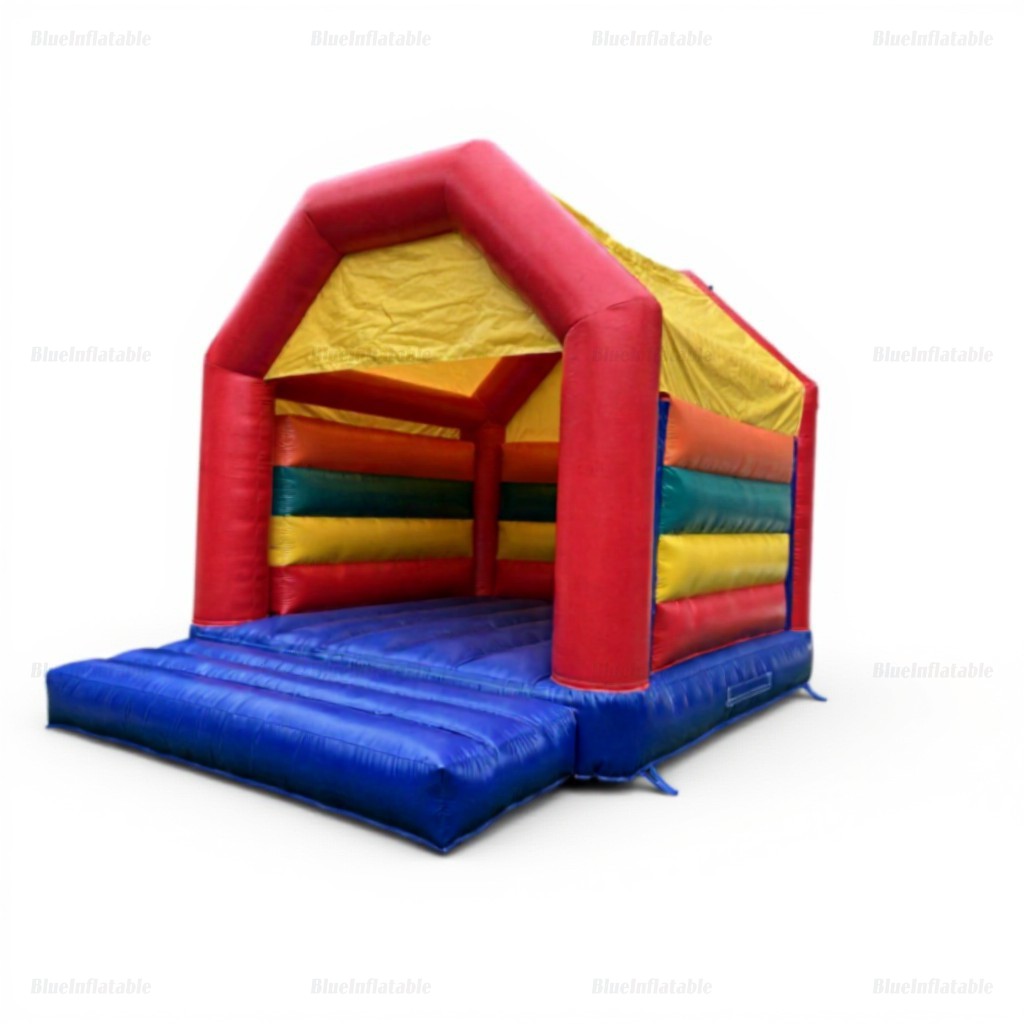 Colorful Inflatable Bounce House Slide for Kids Parties - Image 5